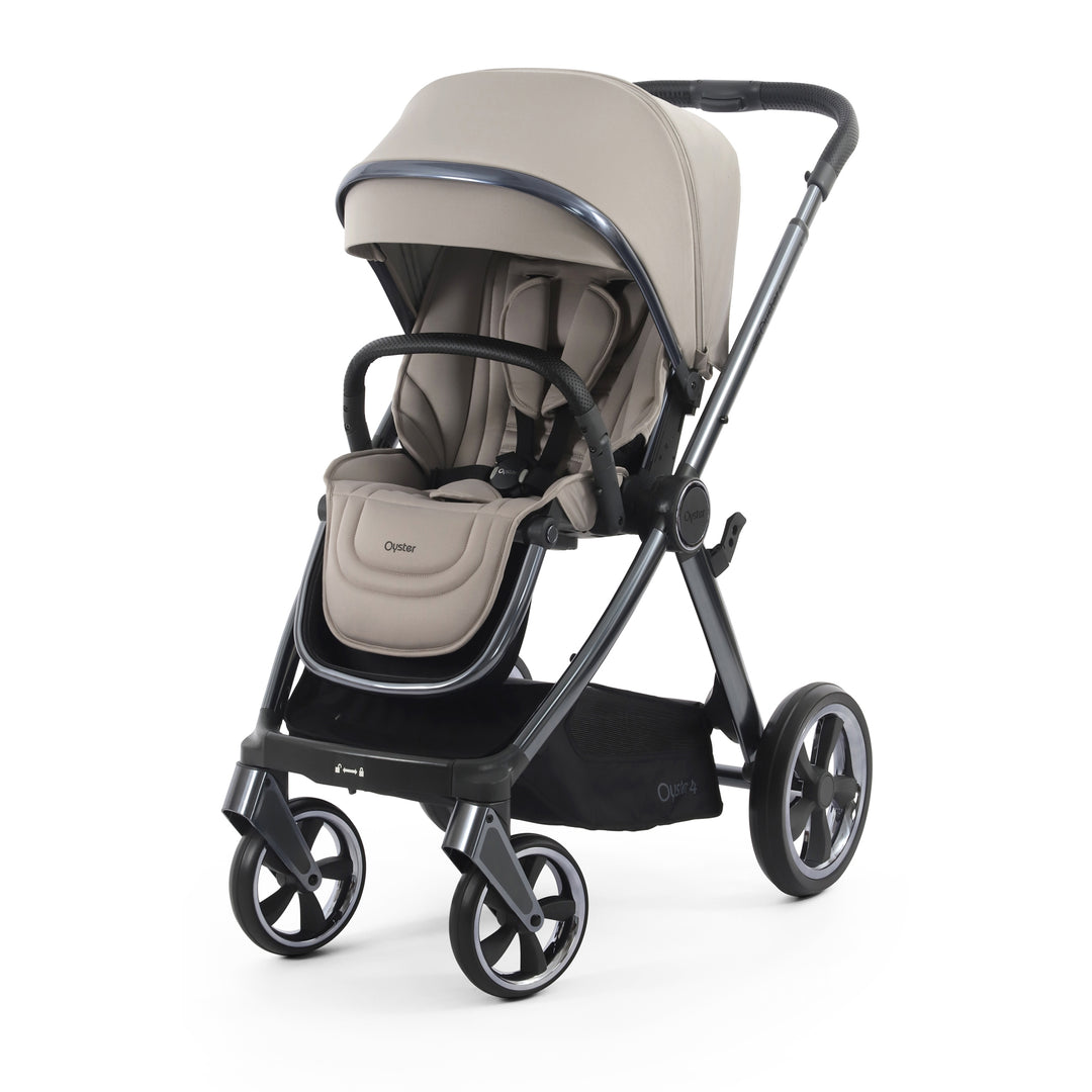 Babystyle Oyster 4 Essential Maxi-Cosi Cabriofix Bundle - Stone