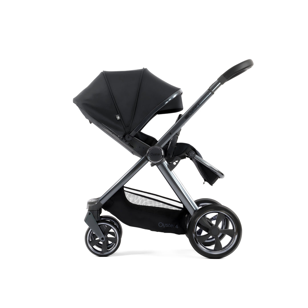 Babystyle Oyster 4 Essential 360 Travel System Bundle - Carbonite