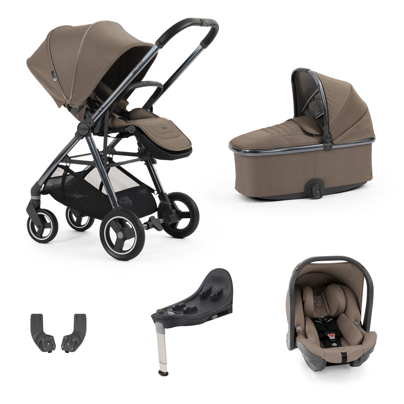 Babystyle Oyster Gravity+ 5 Piece Bundle - Mink