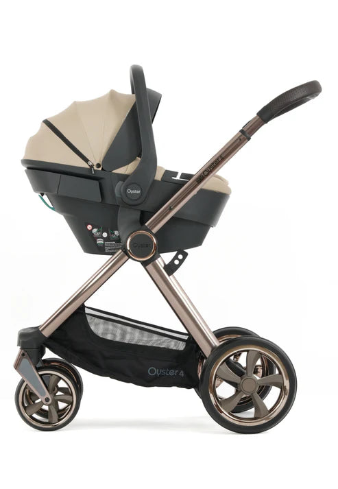 Babystyle Oyster 4 Essential 360 Travel System Bundle - Buttermilk