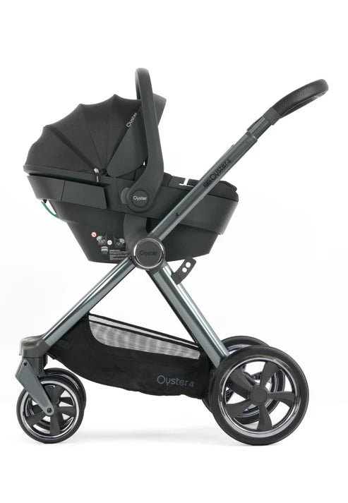 Babystyle Oyster 4 Essential 360 Travel System Bundle - Carbonite