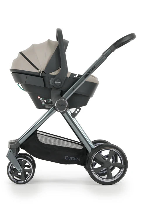 Babystyle Oyster 4 Essential 360 Travel System Bundle - Stone