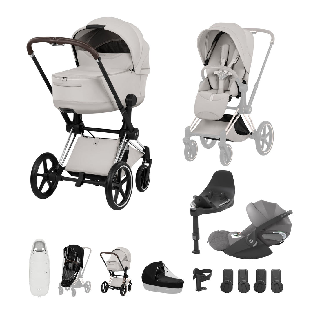 Cybex PRIAM Fold Cot Ultimate Travel System Bundle