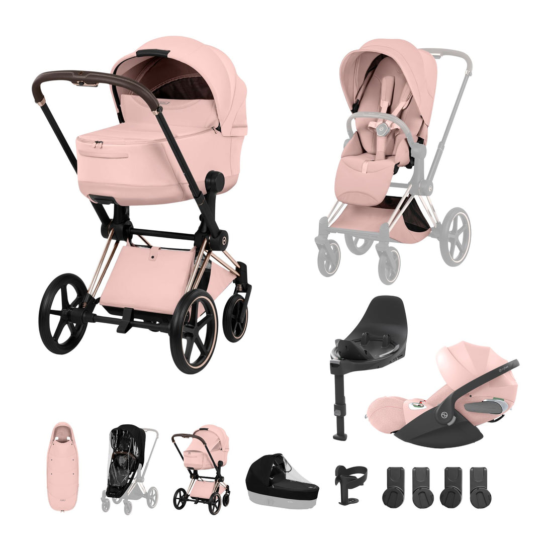 Cybex PRIAM Fold Cot Ultimate Travel System Bundle