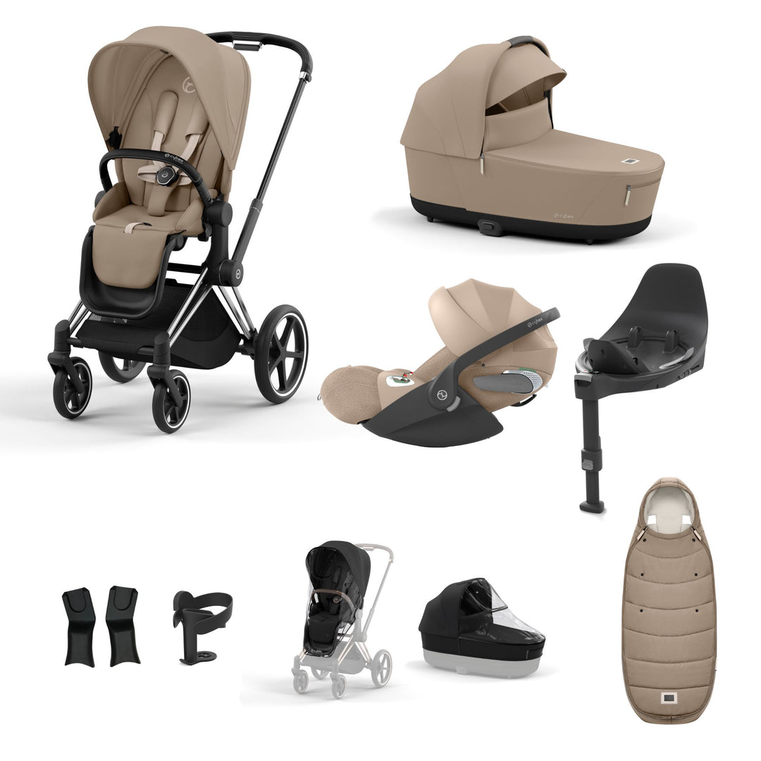Cybex Priam Bundle - Cozy Beige