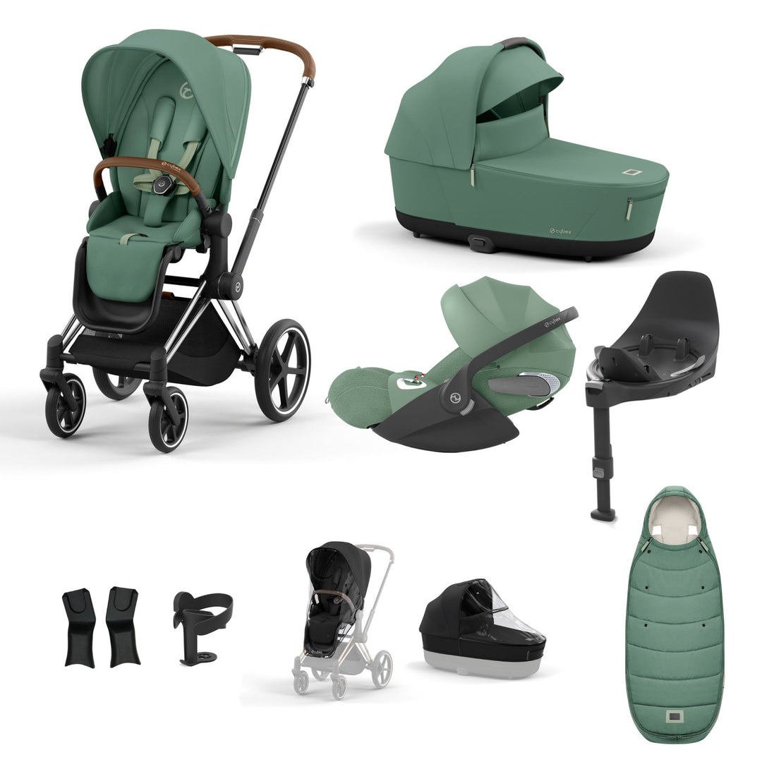 Cybex Priam Bundle - Leaf Green