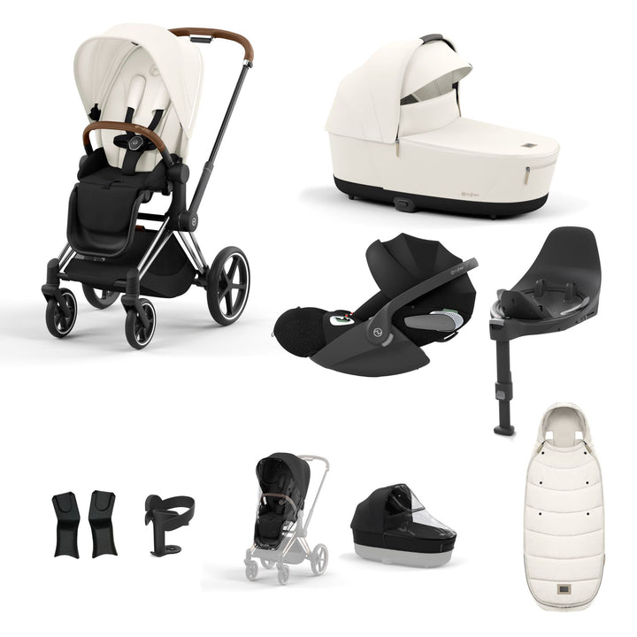 Cybex Priam Bundle - Off White