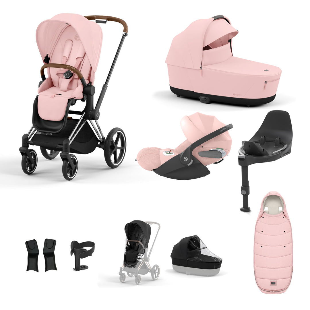 Cybex Priam Bundle - Peach Pink