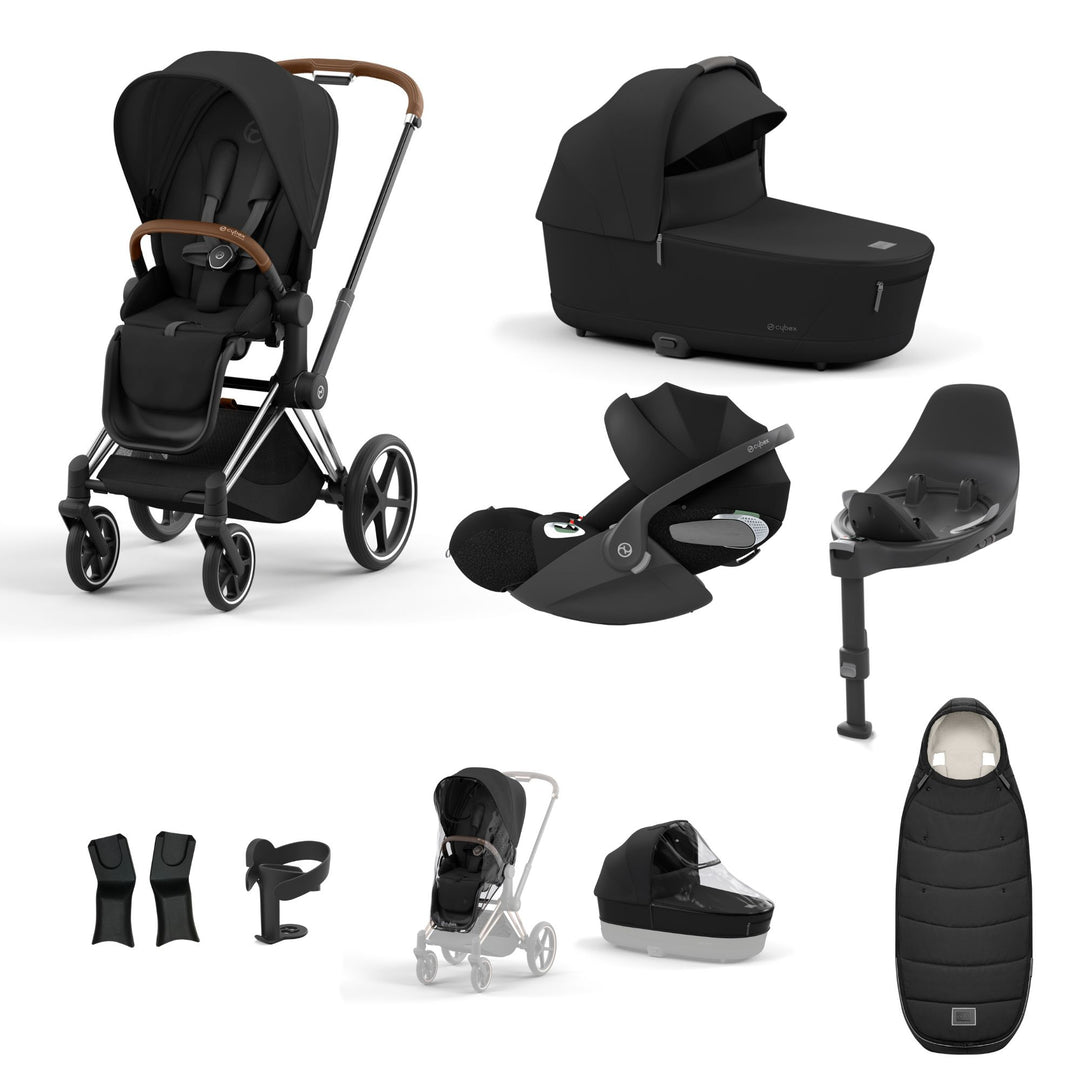 Cybex Priam Bundle - Sepia Black