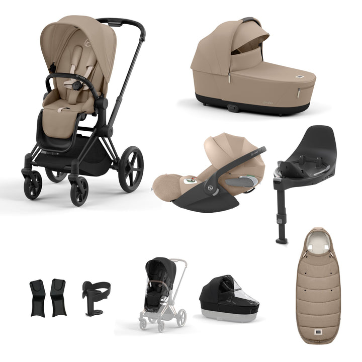 Cybex Priam Bundle - Cozy Beige