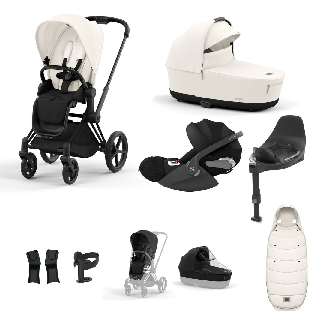 Cybex Priam Bundle - Off White