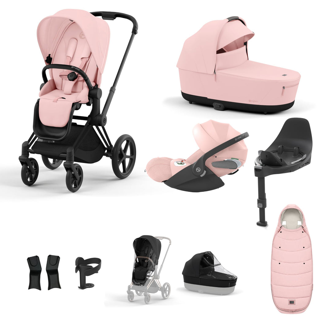 Cybex Priam Bundle - Peach Pink
