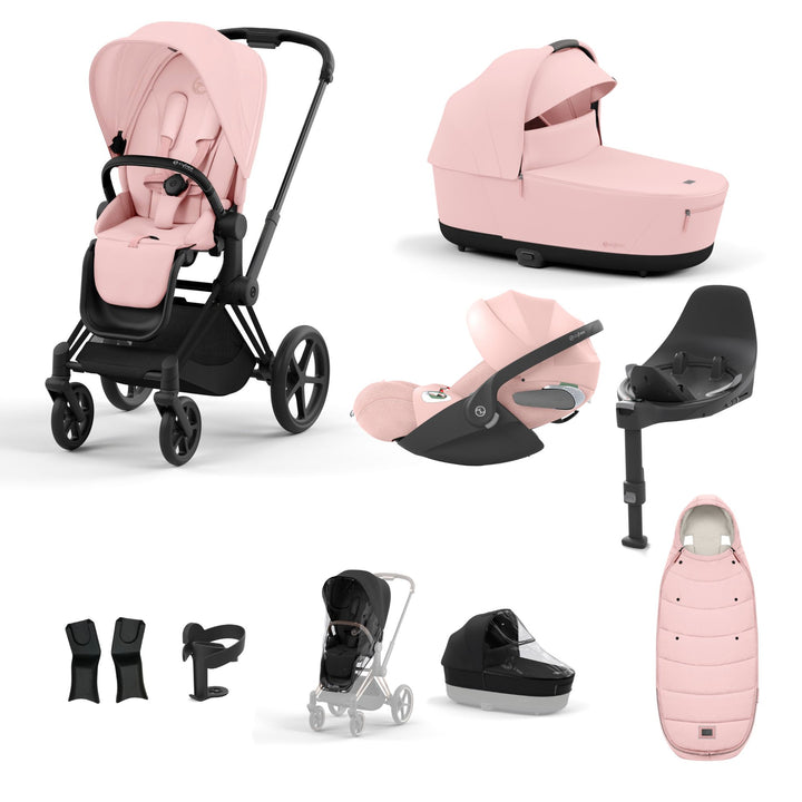 Cybex Priam Bundle - Peach Pink