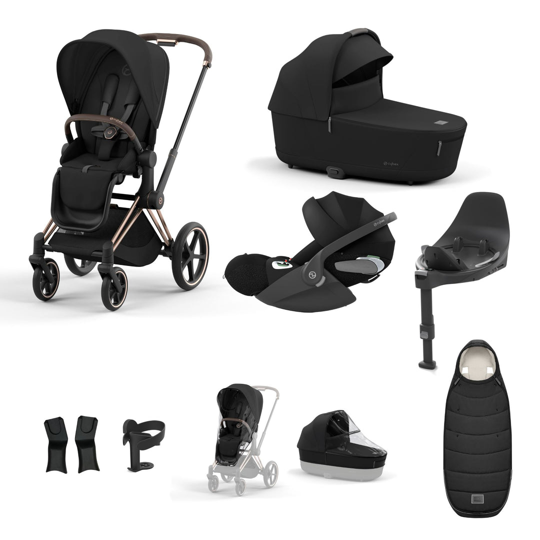 Cybex Priam Bundle - Sepia Black