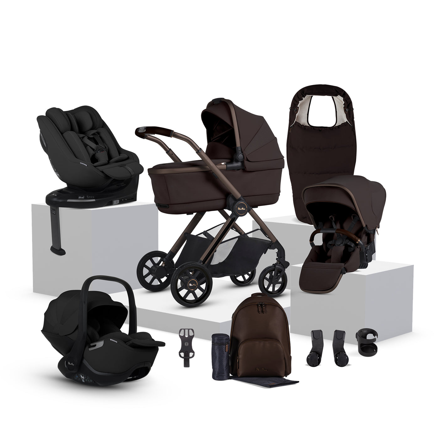 Silver Cross Reef 2 Special Edition Ultimate Family 360 Bundle  - Ganache