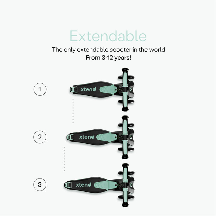 SmarTrike Xtend Ride On Scooter Plus From 12months to 12Years - Green