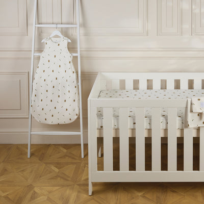 Silver Cross Cot Bed Starter Bedding Bundle - Bunny Print