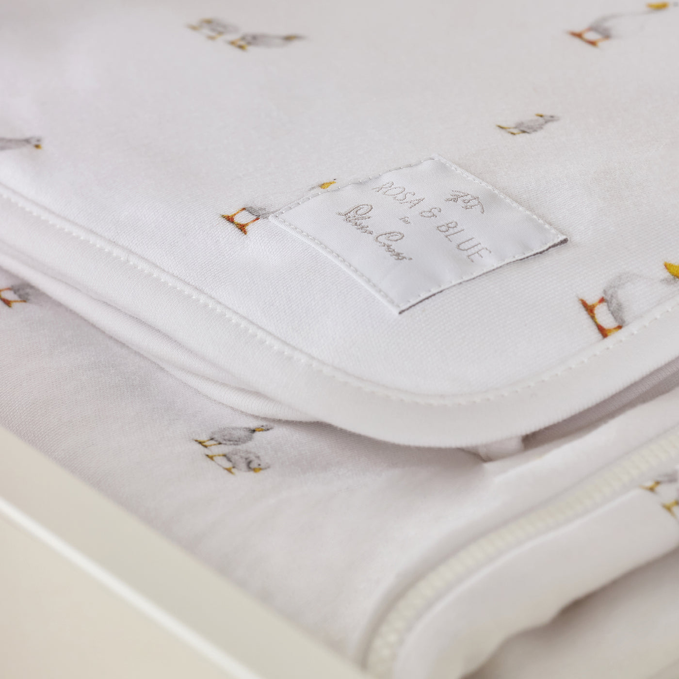 Silver Cross Cot Bed Starter Bedding Bundle - Duck Print