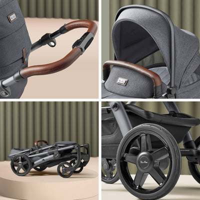 Silver Cross Wave 3 Pushchair - Lunar