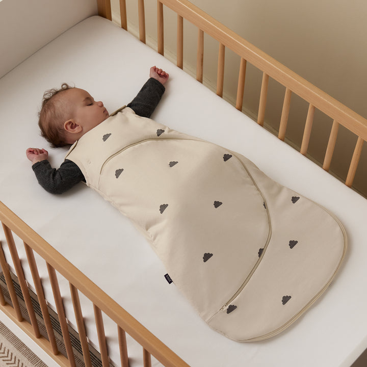 SnuzPouch Sleeping Bag 2.5 Tog (0-6 Months) - Sand Cloud