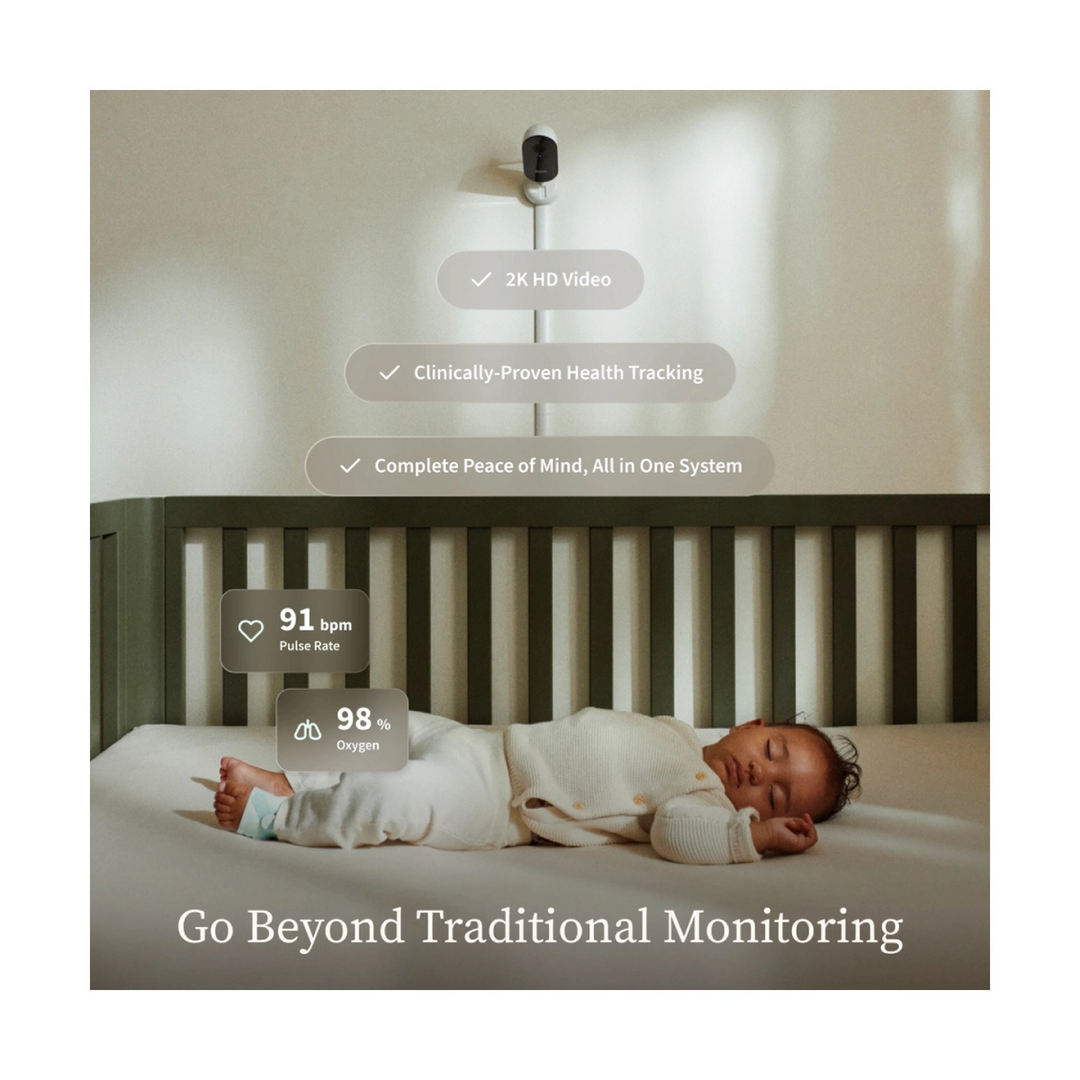 Owlet Dream Duo Sock & Baby Sight Monitor - Mint