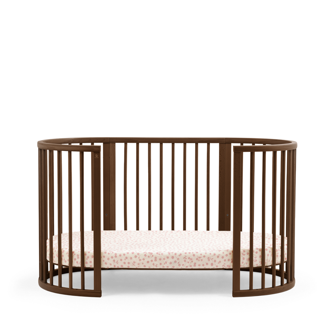 Stokke Sleepi Bed Fitted Sheet V3 - Wild Rose Berries OCS