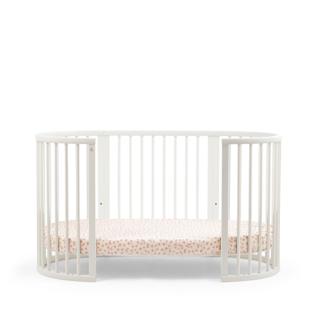 Stokke Sleepi Bed Fitted Sheet V3 - Wild Rose Berries OCS
