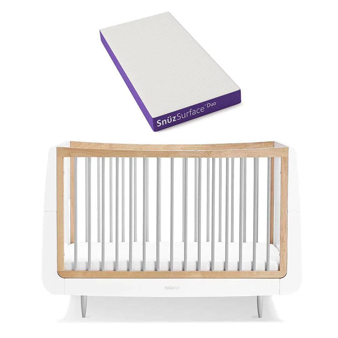 SnuzKot Skandi 2 Piece Nursery Furniture Set - Grey