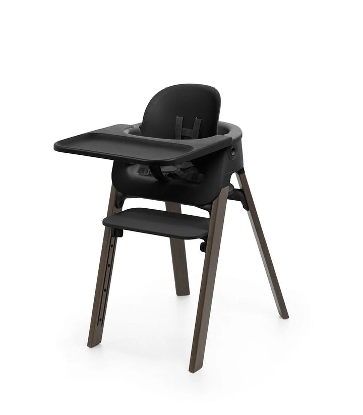 Stokke Steps High Chair - Black/Warm Brown