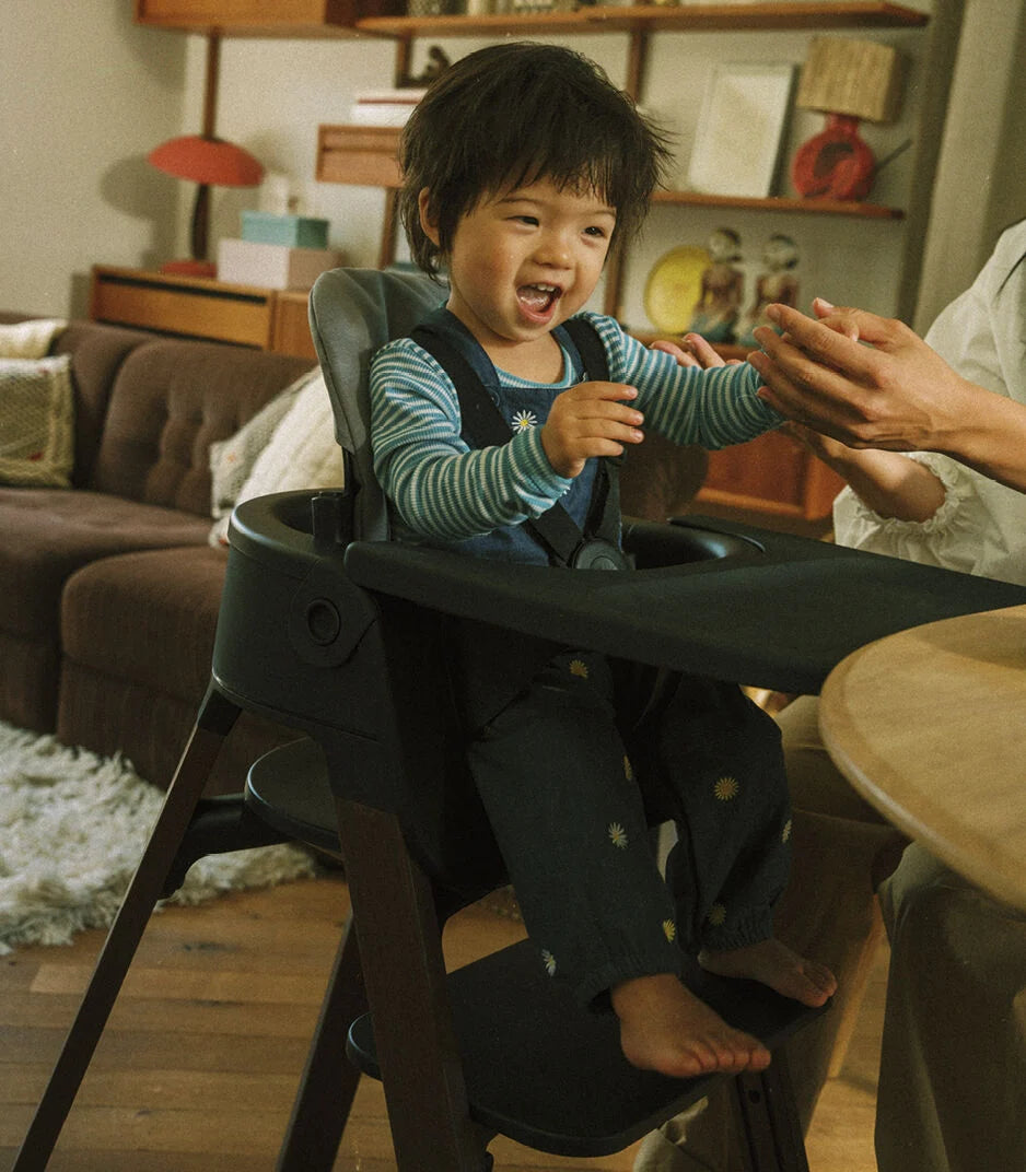 Stokke Steps High Chair - Black/Warm Brown