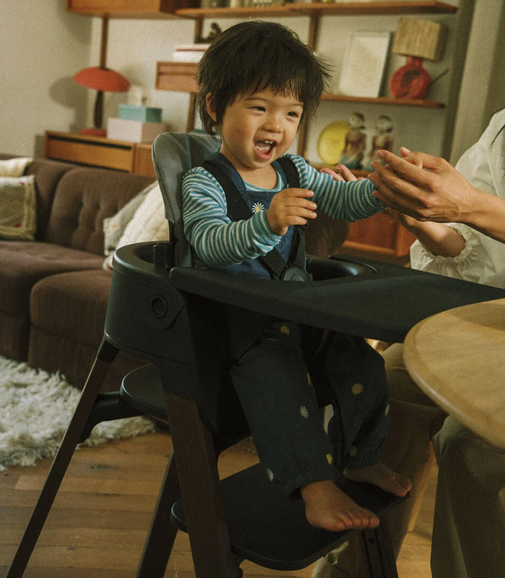 Stokke Steps High Chair - Black/Warm Brown