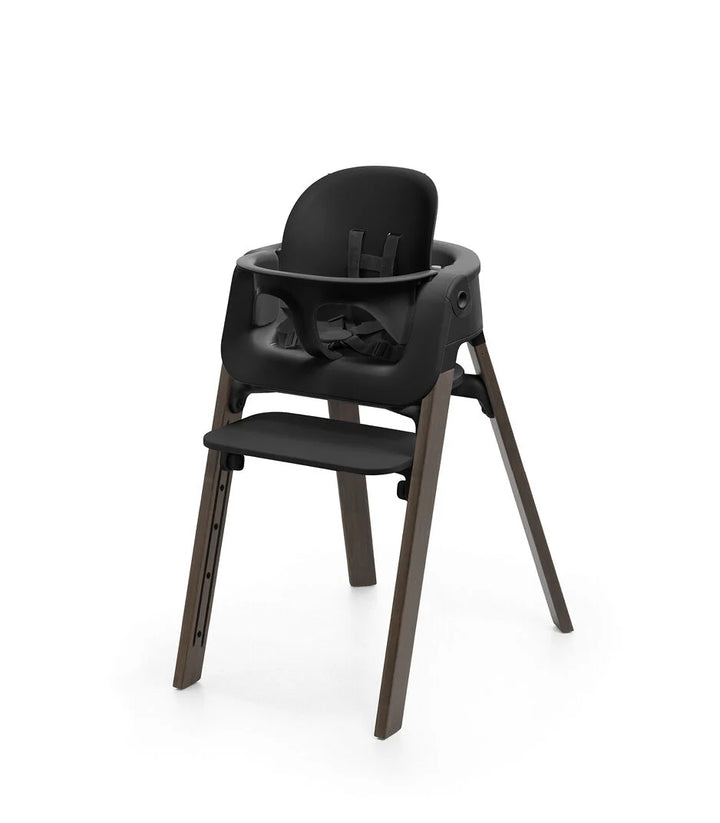 Stokke Steps High Chair - Black/Warm Brown