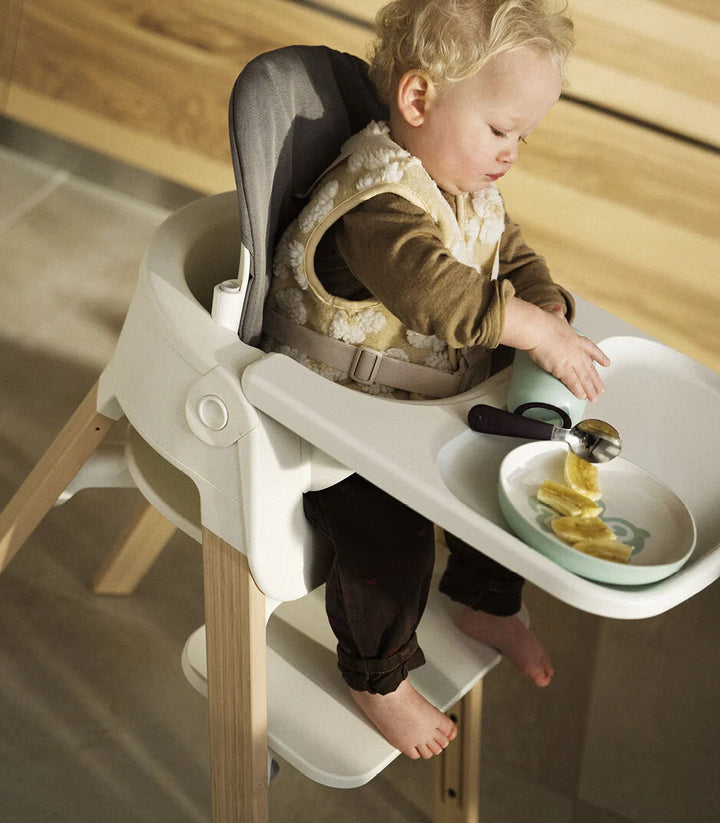 Stokke Steps High Chair - White/Natural