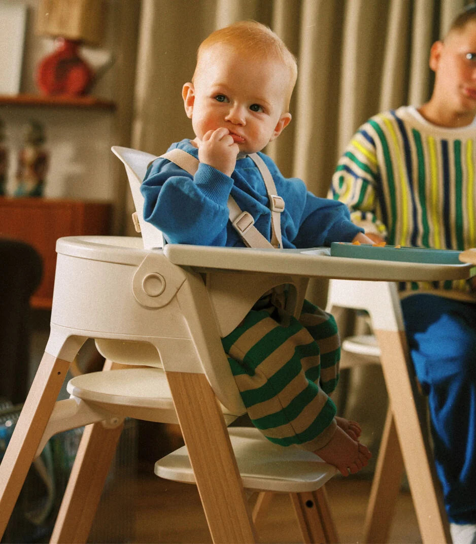 Stokke Steps High Chair - White/Natural