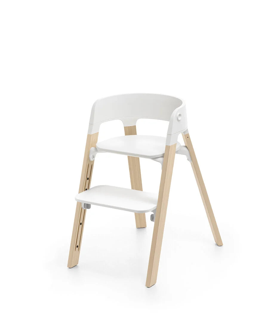 Stokke Steps High Chair - White/Natural