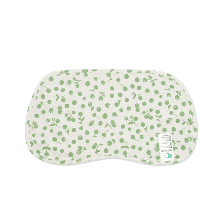 Stokke® Muslin burp cloth - Sage Green Berries OCS