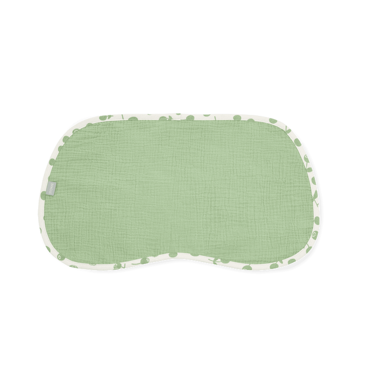 Stokke® Muslin burp cloth - Sage Green Berries OCS