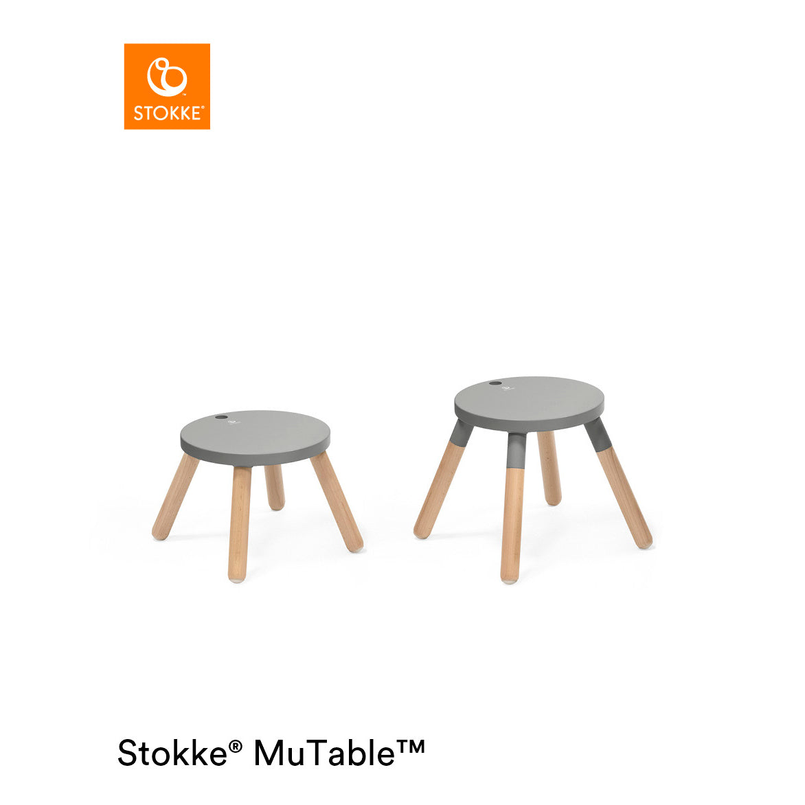 Stokke MuTable Chair V2 - Storm Grey