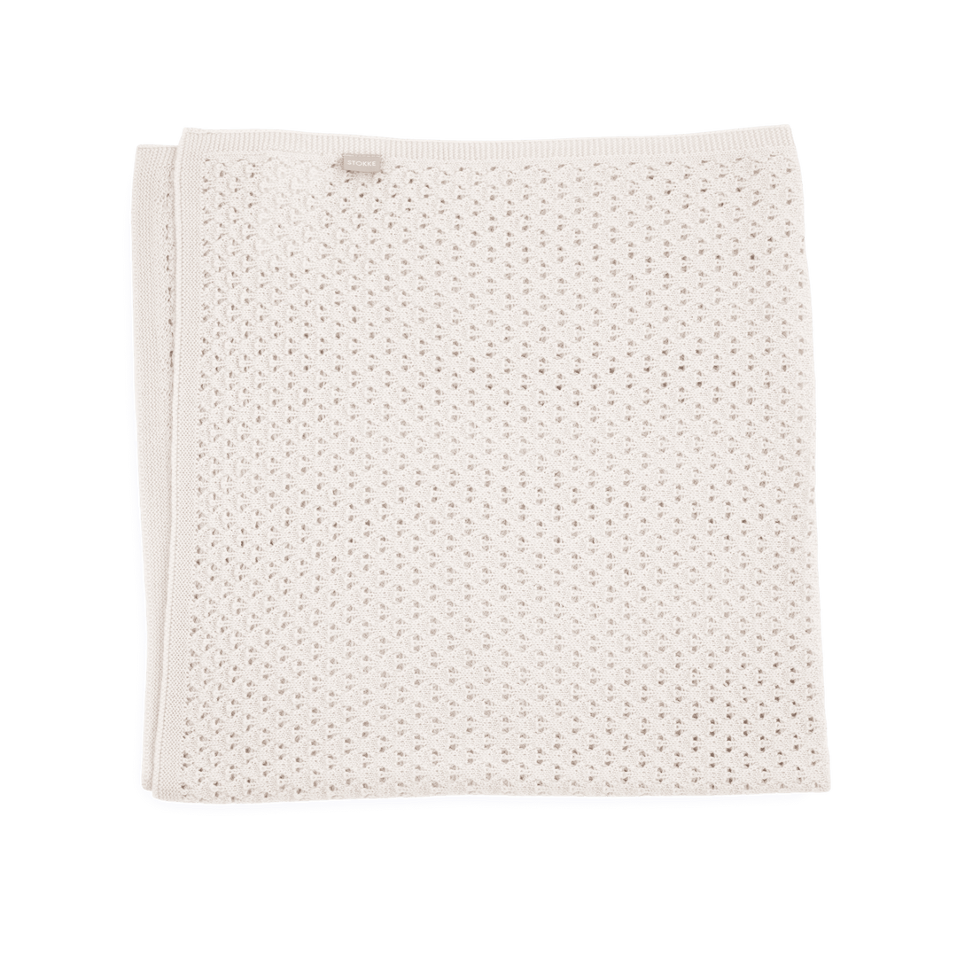 Stokke® Swaddle Merino Wool blanket - Birch Beige