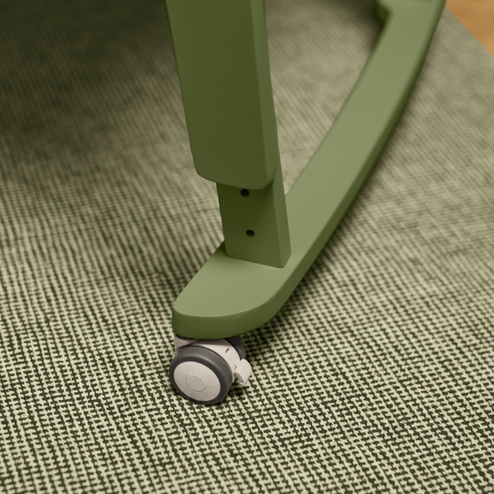 SnuzPod Studio Bedside Crib with mattress - Tokyo Matcha