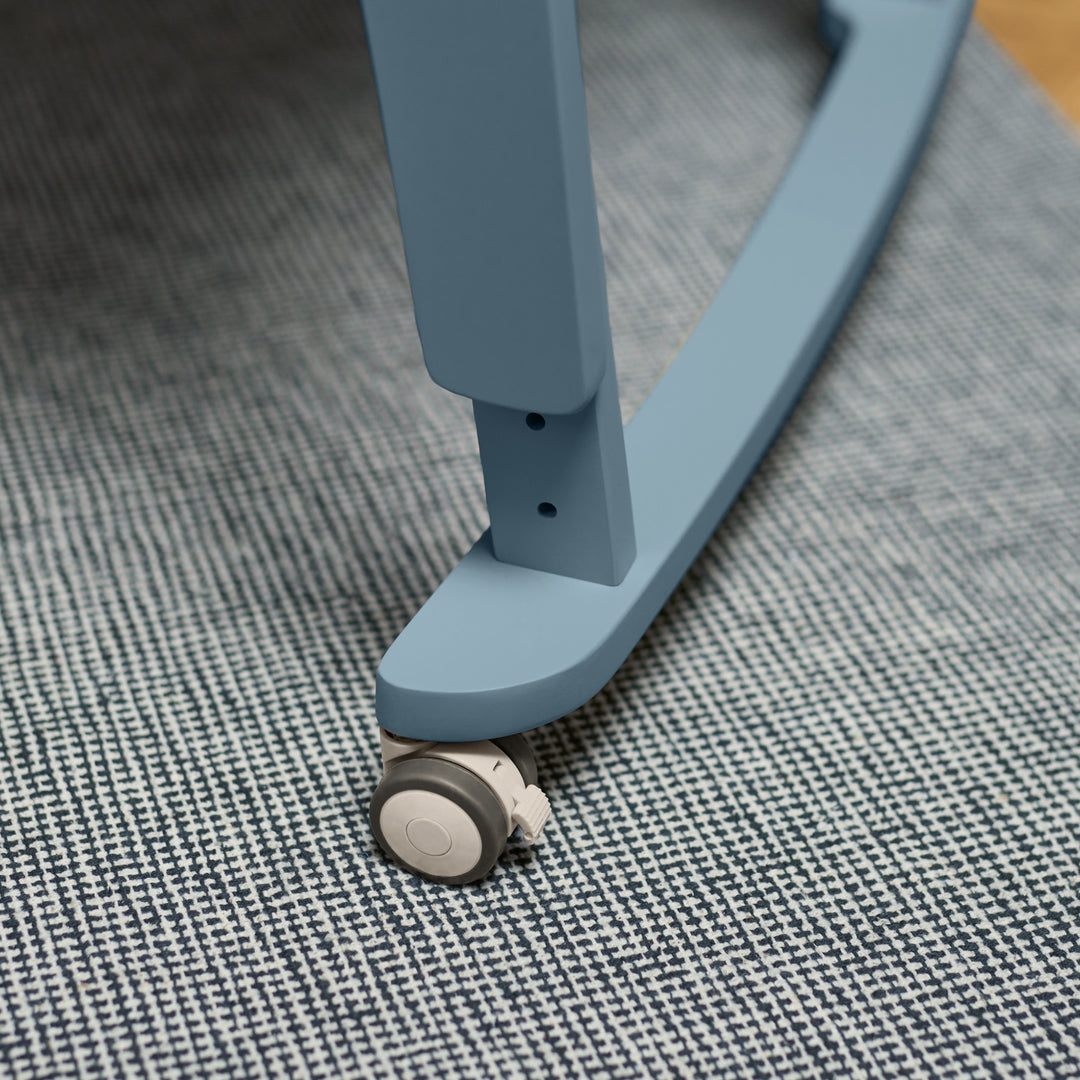 SnuzPod Studio Bedside Crib with mattress - Santorini Sky