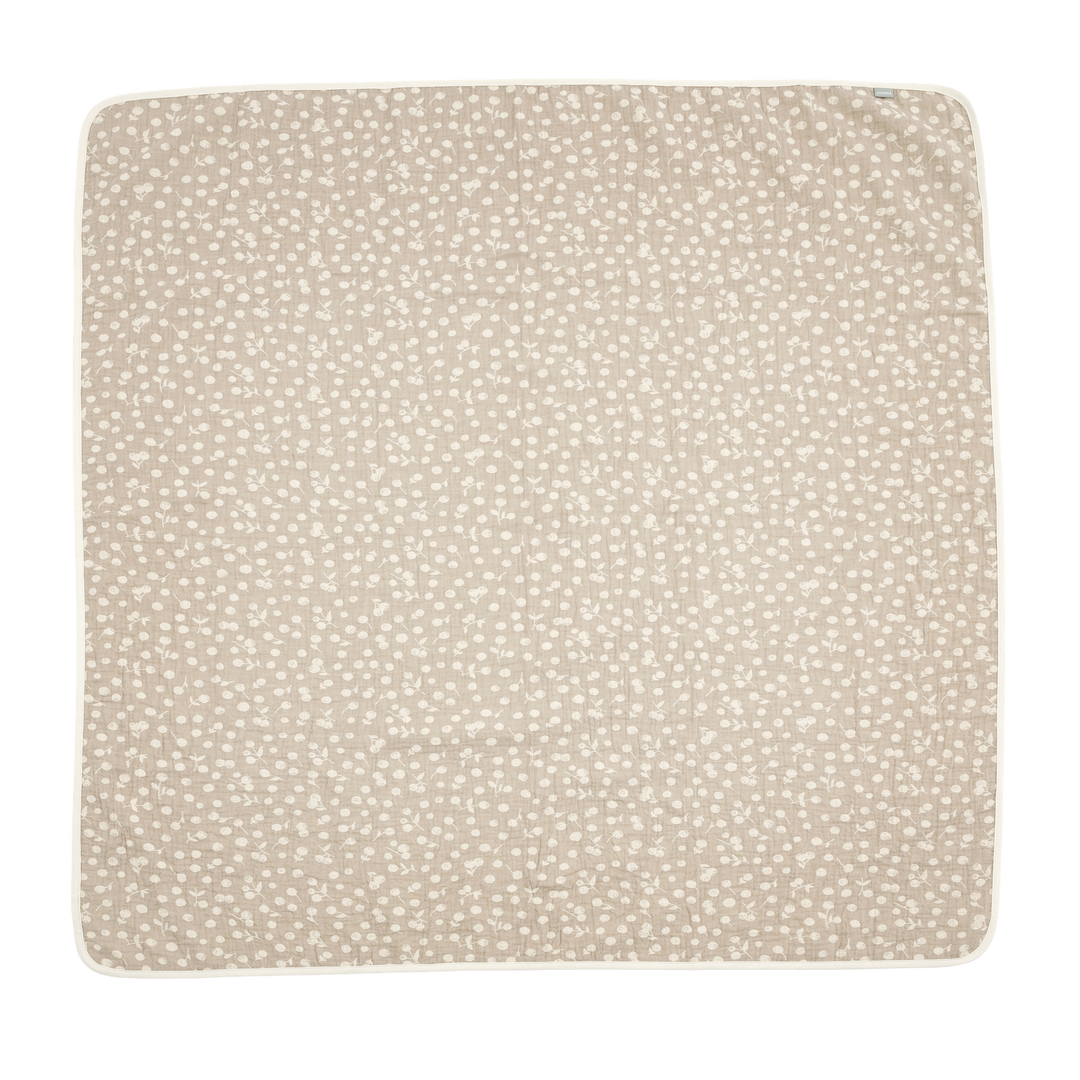 Stokke® Swaddle Muslin Blanket 110x110 - Birch Beige Berries OCS