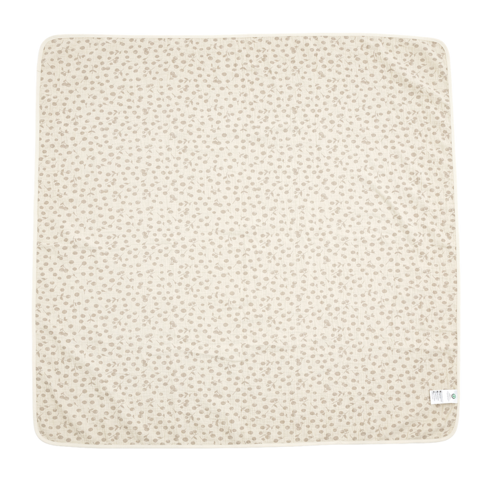 Stokke® Swaddle Muslin Blanket 110x110 - Birch Beige Berries OCS