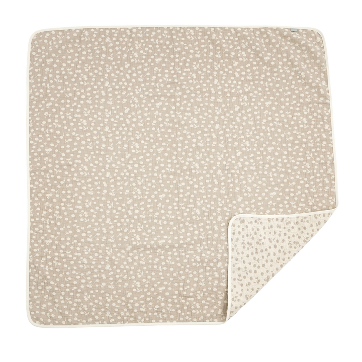 Stokke® Swaddle Muslin Blanket 110x110 - Birch Beige Berries OCS