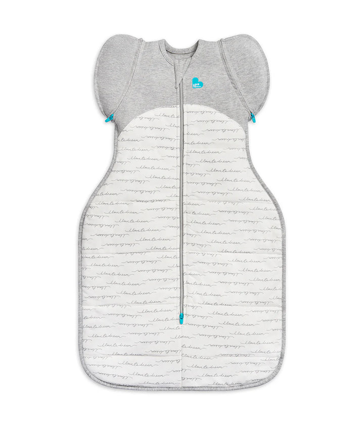 Love to Dream Swaddle Up™Transition Bag Quilted Stretch Cotton Medium 2.5 Tog - White Dreamer