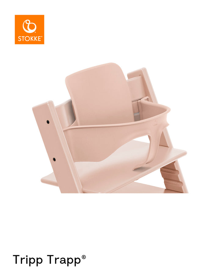 Stokke Tripp Trapp Chair & Baby Set - Serene Pink