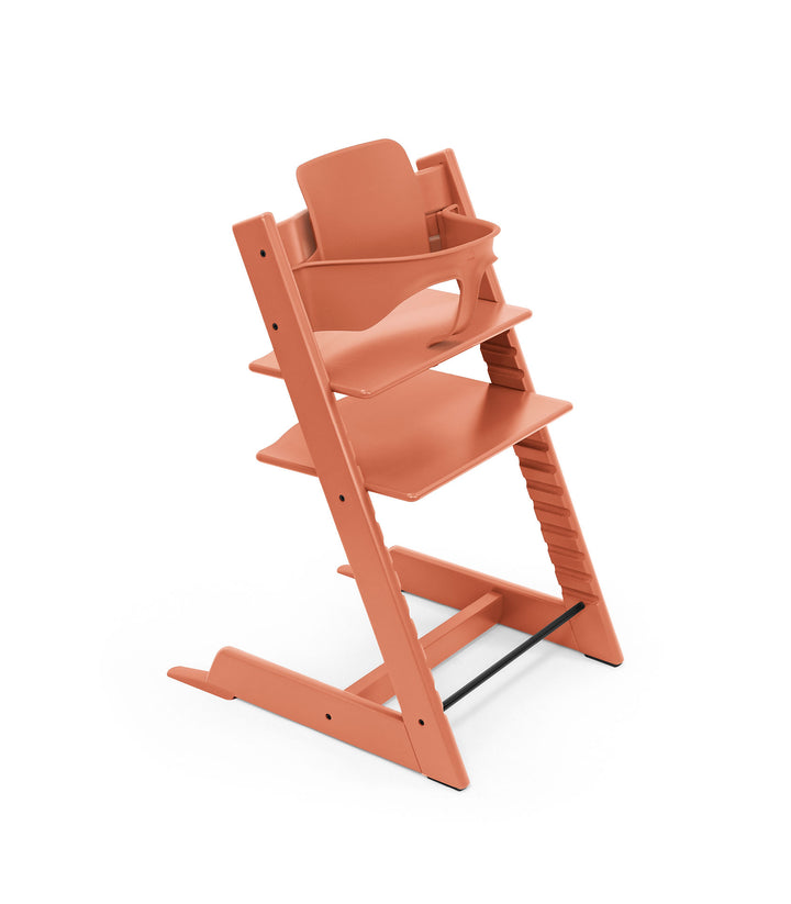 Stokke Tripp Trapp Chair & Baby Set - Terracotta