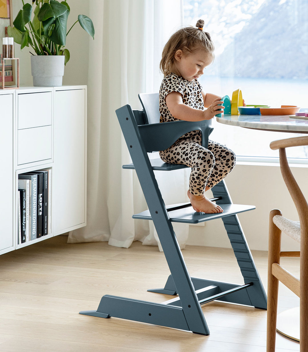 Stokke Tripp Trapp Chair - Fjord Blue