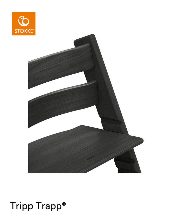 Stokke Tripp Trapp Chair & Baby Set - Oak Black