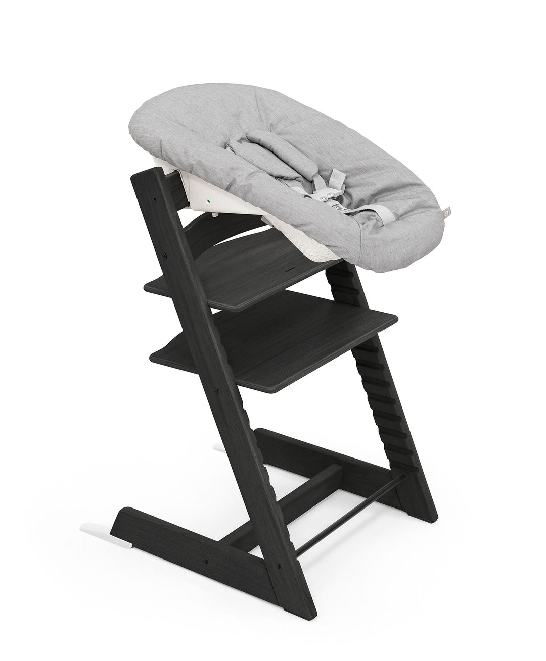 Tripp Trapp Newborn Bundle + Baby Set - Oak Black